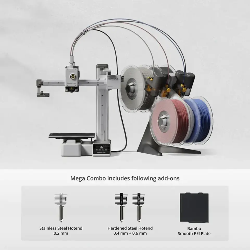 Bambu Lab A1 mini Combo 3D Printer